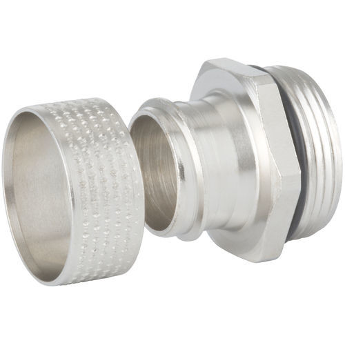Racor roscado - 1.57 series - HUMMEL - de latón niquelado / hembra / NPT