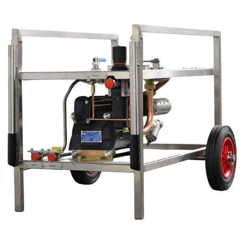 Grupo de bombeo de prueba - Test Pac 600 - Haskel - de pistón / para gas / accionado por aire