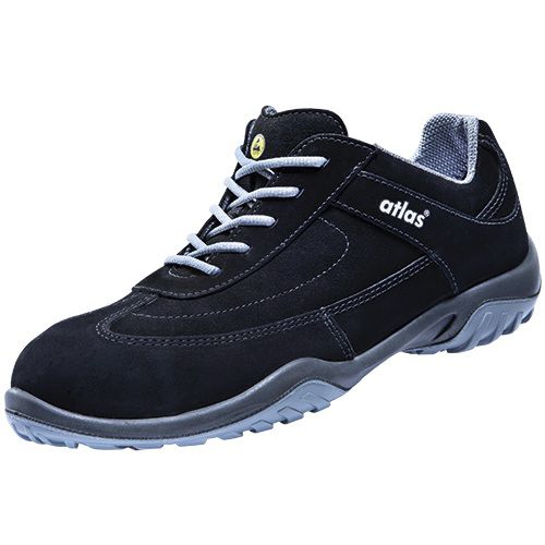 Calzado de seguridad antideslizante - SN 60 grey - Atlas - antiestático / de cuero / S2