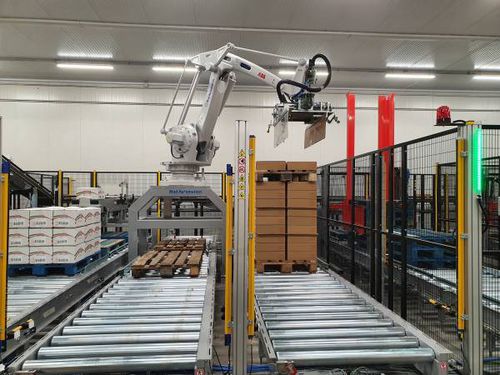 Paletizador robotizado - Mad Automation Srl - por capas / articulado / compacto