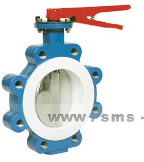 Válvula de mariposa - T-KV.L1140 series - SMS-TORK - de palanca / para alimentos líquidos y bebidas / tipo lug