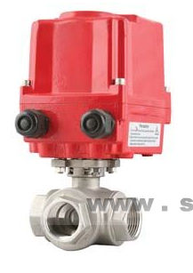 Válvula de bola - T-EAV 902 series - SMS-TORK - con mando eléctrico / de control / para agua