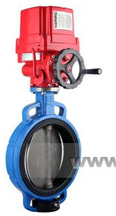 Válvula de mariposa - T-EAV800 series - SMS-TORK - con actuador eléctrico / de control / para agua caliente