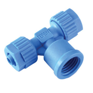 Racor hidráulico - 22047346028  - TEFEN - rápido / en T / BSPT