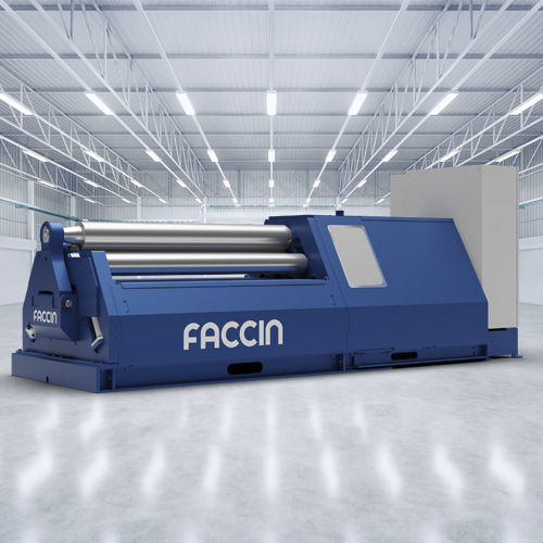 Máquina roladora de 4 rodillos - 4EDL - Faccin Group - eléctrica / hidráulica / CNC