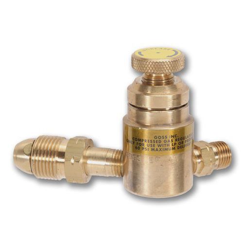Regulador de presión para propano - EP-45-G - Goss Products - monoetapa / de latón / industrial
