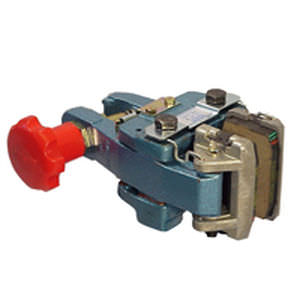 Estribo de freno de disco - MX series - TWIFLEX - desapriete con muelle / apriete neumático