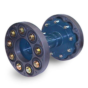 Acoplamiento de eje flexible - Layrub  - TWIFLEX - con medida de par / con brida