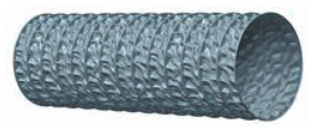 Conducto de aire flexible - 174BB - ALFAGOMMA - de textil / de extracción / de alta temperatura