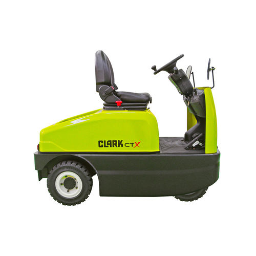 Tractor eléctrico - CTX series - CLARK Material Handling - de 3 ruedas / con operador sentado / de remolcado