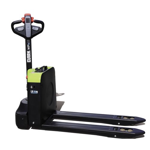Transpaleta con batería de litio - WPio18 - CLARK Material Handling - 48 V / para almacén / con frenos