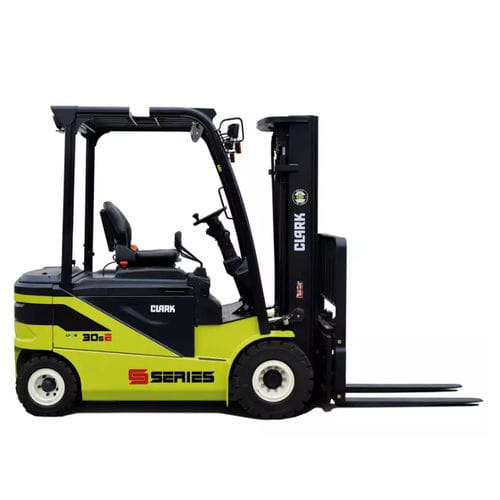 Carretilla elevadora eléctrica - SE series - CLARK Material Handling - con operador sentado / de manipulación / con 4 ruedas