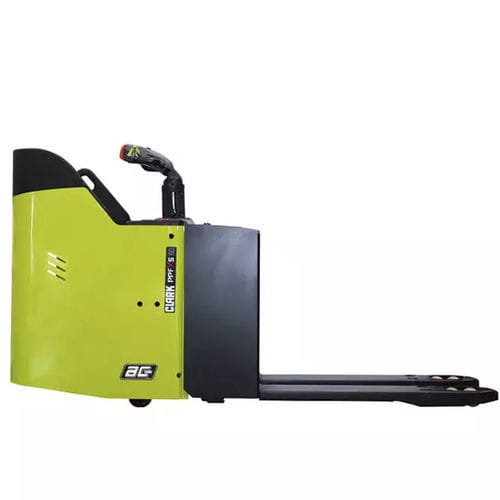 Transpaleta eléctrica - PPFXS20 - CLARK Material Handling - para conductor de pie / 24 V / compacta