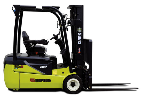 Carretilla elevadora eléctrica - STE series - CLARK Material Handling - con operador sentado / para almacén / industrial