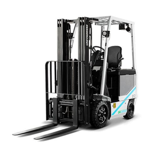 Carretilla elevadora eléctrica - BX series - Nissan Forklift - con operador sentado / de transporte / con contrapeso