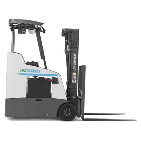 Carretilla elevadora eléctrica - SCX  series - Nissan Forklift - con operador sentado / para conductor de pie / de manipulación