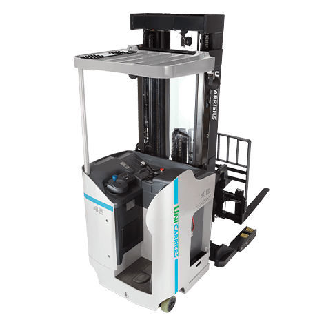 Carretilla retráctil eléctrica - SRX series - Nissan Forklift - con operador sentado / de manipulación / para carga pesada
