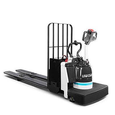Transpaleta eléctrica - RPX series - Nissan Forklift - con operador sentado / 24 V / robusta