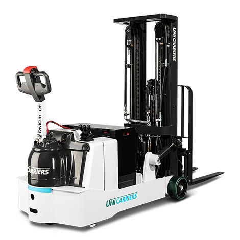 Apiladora eléctrica - WCX series - Nissan Forklift - con operador a pie / 24 V / para palés