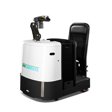Tractor de remolcado - TGX series - Nissan Forklift - eléctrico / para conductor de pie / para uso intensivo