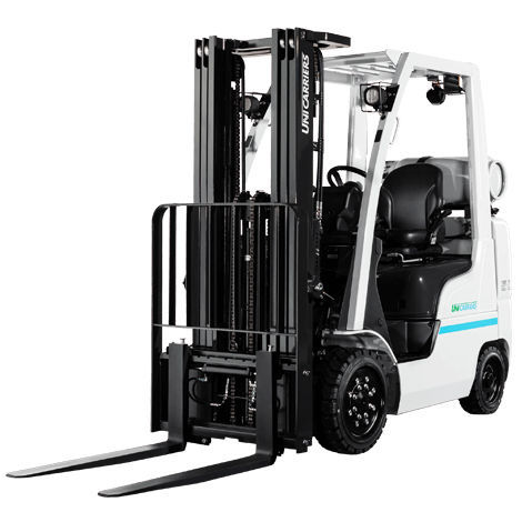 Carretilla elevadora de llantas huecas - CF series - UniCarriers® Forklifts - con motor de combustión / con operador sentado / de manipulación