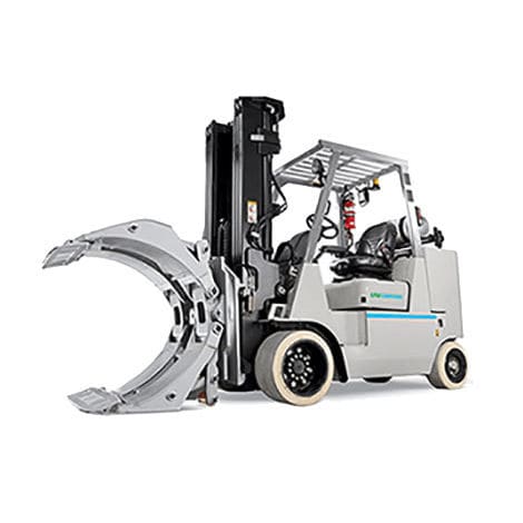 Carretilla elevadora con motor de combustión - CF1 series - Nissan Forklift - con operador sentado / compacta / de llantas huecas