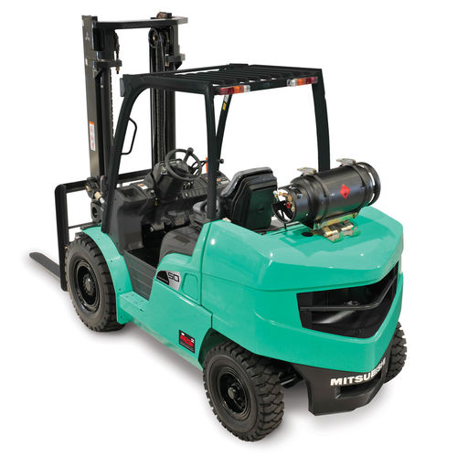 Carretilla elevadora de GLP - FG40-55(C)N3 Series - Mitsubishi Forklift Trucks - con operador sentado / industrial / con 4 ruedas