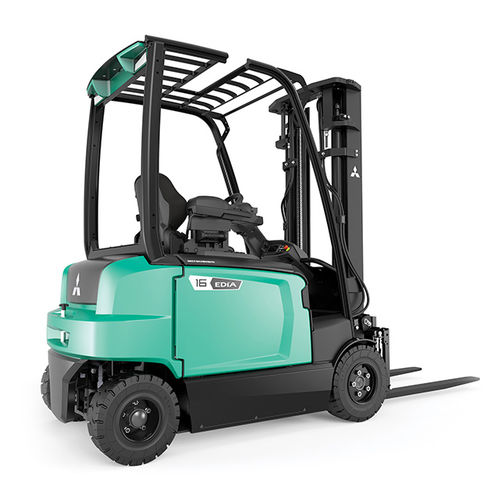 Carretilla elevadora eléctrica - FB16-20(C)N2 Series - Mitsubishi Forklift Trucks - con operador sentado / industrial / con 4 ruedas