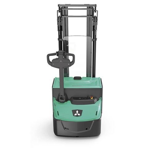 Apiladora de alta eficacia - SBP10-16N3(I)(R)(S) Series - Mitsubishi Forklift Trucks - eléctrica / con operador sentado / de manipulación