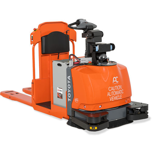 Carretilla elevadora eléctrica - 8HBC40A - Toyota Industrial Equipment - con guiado automático / para conductor de pie / de manipulación