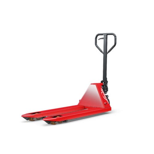 Transpaleta manual - M25 - Linde Material Handling - con operador a pie / de acero / para aplicaciones industriales