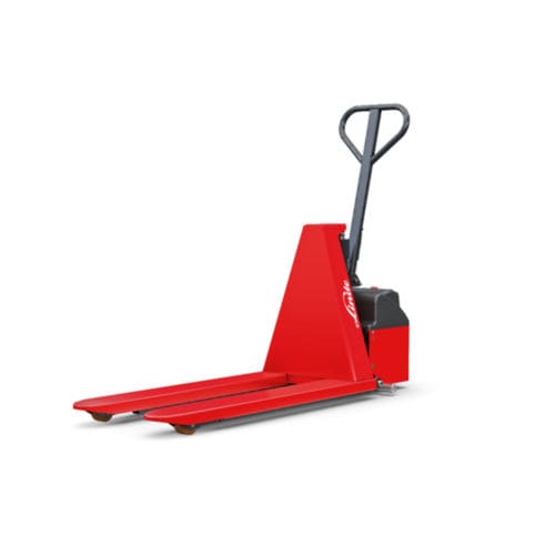 Transpaleta eléctrica - M10X series - Linde Material Handling - manual / 12 V / de transporte