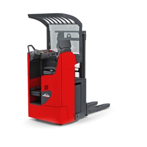 Apiladora para palés - L1 RW series - Linde Material Handling - eléctrica / con operador sentado de lado / 24 V