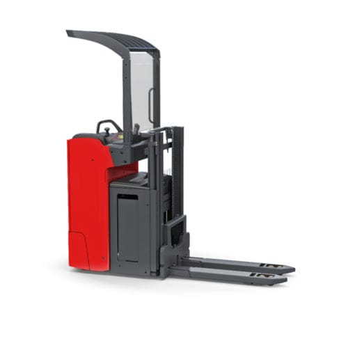 Apiladora eléctrica - D12R - Linde Material Handling - con operador sentado de lado / 24 V / de transporte