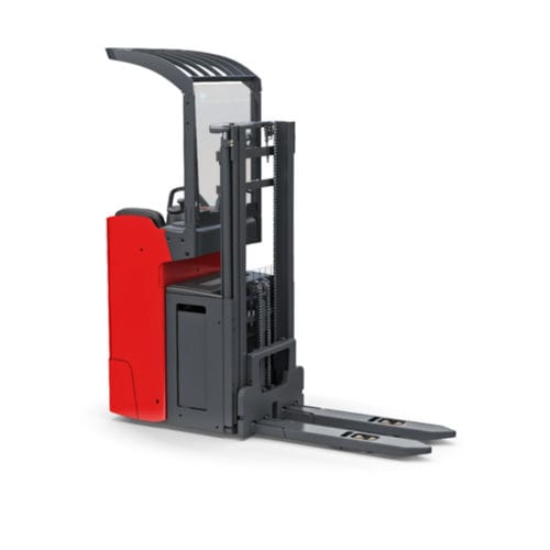 Apiladora eléctrica - L1 R series - Linde Material Handling - con operador sentado de lado / 24 V / de manipulación