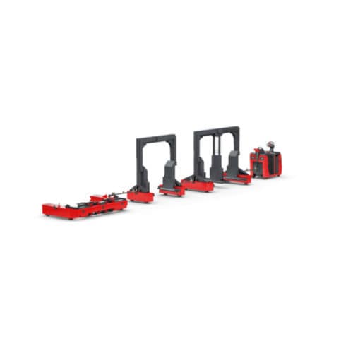 Remolcador eléctrico - LT series - Linde Material Handling - sobre ruedas / con operador plantado / de remolcado