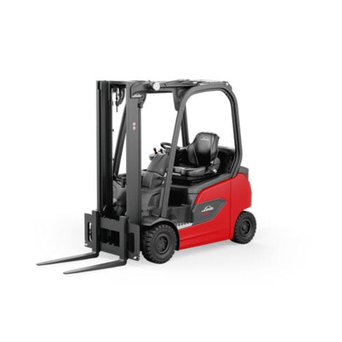 Carretilla elevadora eléctrica - E16 – E20 P - Linde Material Handling - con operador sentado / para almacén / industrial