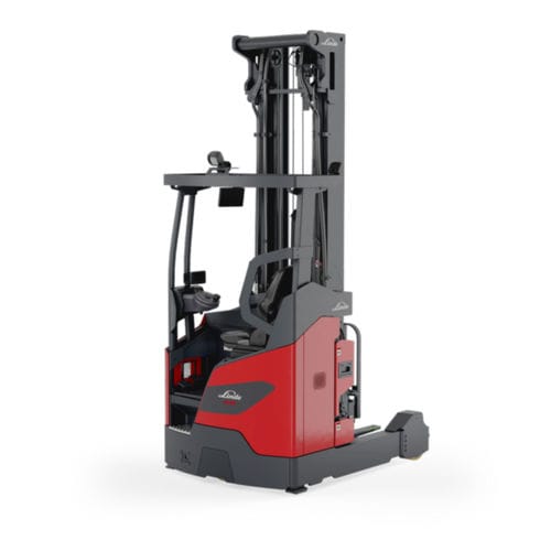 Carretilla retráctil diésel - Ri series - Linde Material Handling - con operador a pie / de manipulación / de transporte