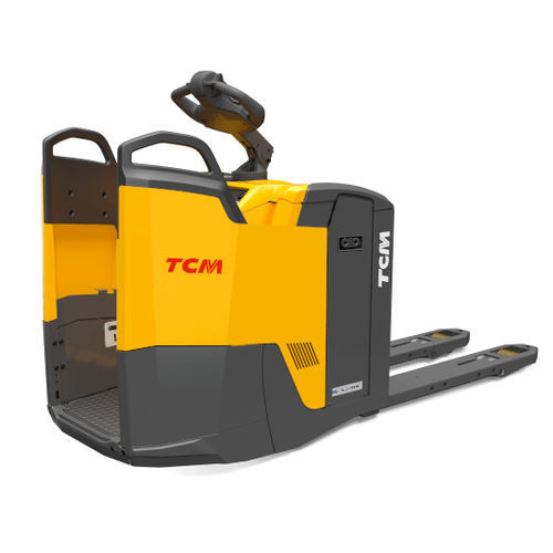 Transpaleta eléctrica - PTP/R series - TCM Forklifts - con operador plantado / 24 V / compacta