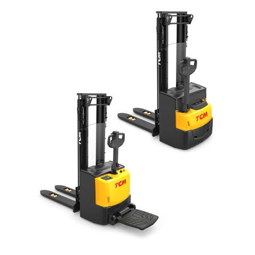 Apiladora para palés - SP series - TCM Forklifts - eléctrica / con plataforma para el operador / con operador a pie