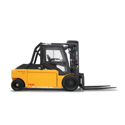 Carretilla elevadora eléctrica - FHB 6.0 - 12.0 - TCM Forklifts - con operador sentado / de manipulación / con 4 ruedas