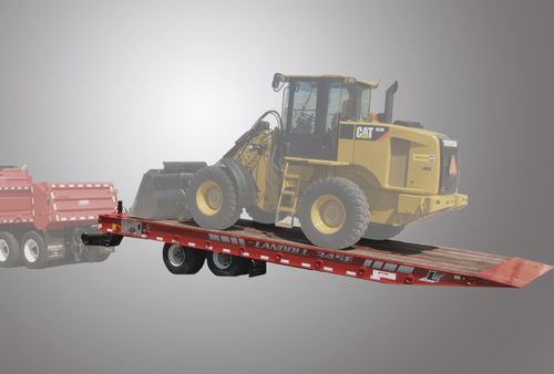 Remolque portamaquinaria - 345F - Landoll - para equipamiento industrial / en tándem / de acoplamiento