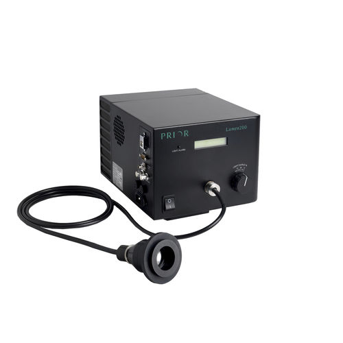 Fuente luminosa con lámpara de halogenuros metálicos - Lumen 200 - Prior Scientific - UV / compacta / para microscopio