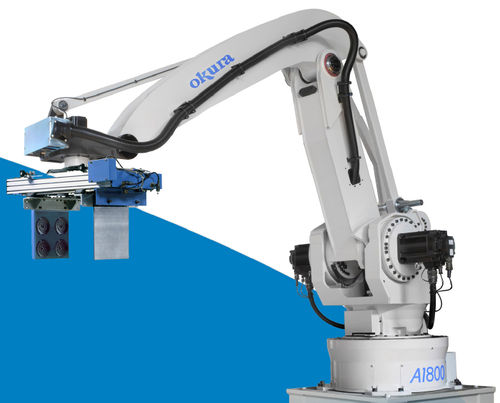 Robot articulado - max. 140 kg | A1800V - OKURA Group - 4 ejes / de paletización
