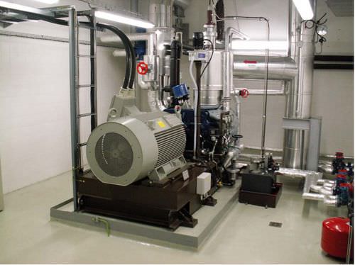 Grupo electrógeno de turbina de vapor - TR 320 - G-Team a.s. - trifásico / estacionario / inyección directa