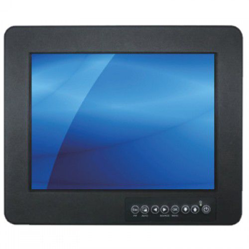 Monitor LCD - AP-S2012 - Acnodes Corporation - con pantalla táctil resistiva / con pantalla táctil resistiva de 5 hilos / retroiluminación LED