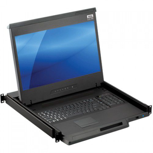 Cajón-rack con consola - KDF81712 - Acnodes Corporation - con teclado / con pantalla LCD / 1U