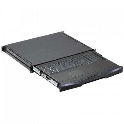 Cajón-rack con consola - RK1250B - Acnodes Corporation - con teclado / 1U