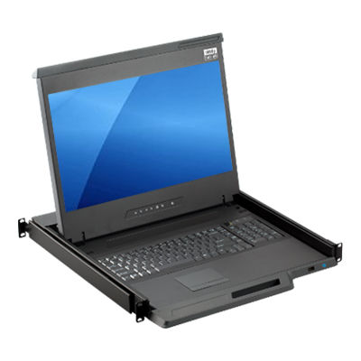 Cajón-rack con teclado - MKD6217 - Acnodes Corporation - con consola / con pantalla LCD / con conmutador KVM integrado