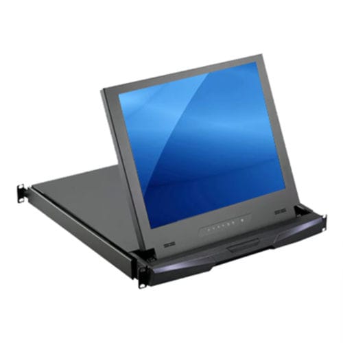 Cajón-rack 19" - RP1195 - Acnodes Corporation - con consola / con teclado / con pantalla LCD